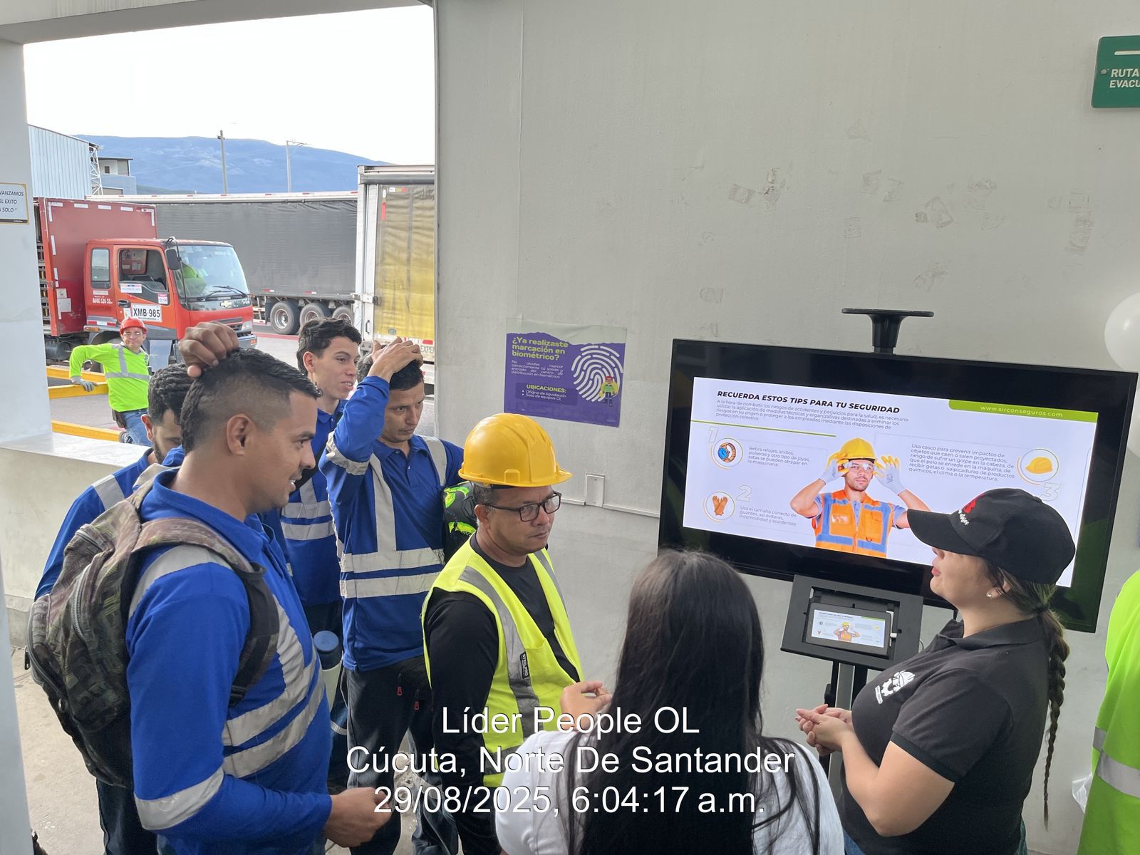 Evidencia de capacitación